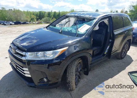 2018 Toyota Highlander Xle from USA, damaged, VIN 5TDJZRFH3JS536242